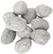 The Stove Wizard Gas Fire Replacement Pebbles Coals 20 Large Grey Ceramic Pebbles for Gas, LPG, Bio Ethanol and Electric Fires. Approximate size 70mm x 50mm x 40mm