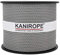 Kanirope® PP Seil Polypropylenseil MULTIBRAID 2mm 100m Farbe Dunkelgrau (0921) 8x geflochten