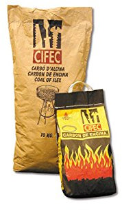 Carbon Vegetal Encina Bolsa 10 Kg
