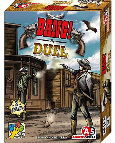 ABACUSSPIELE 38161 - Bang! The Duel, Westernkartenspiel, 190 x 138 x 46 mm