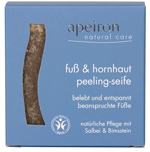 Apeiron - Fuss & Hornhaut Peeling Seife