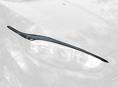 Motordrome Satz Scheinwerferblenden kompatibel mit Ford Fiësta VII Facelift 2013-2017 (ABS) | kompatibel mit Ford Fiësta VII Facelift 2013-2017 (ABS)