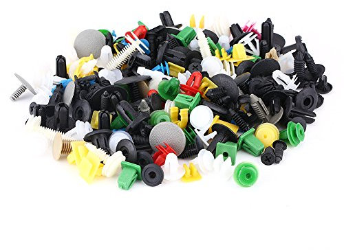 Elerose 1000Pcs Befestigung Clips, Auto Körper Ordnungs Klipp Sortierte Plastikauto Tür Ordnungs Klipp Stoßdämpfer Befestiger Halter Niet Stoßstift Installationssatz