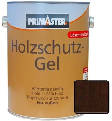 Primaster Holzschutzgel nusssbaum 2,5 l seidenmatt für Außen
