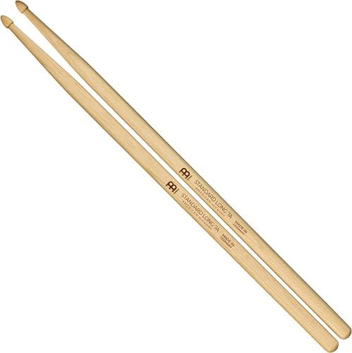 Meinl Stick & Brush 7A Standard Long Drumsticks (16,5 Zoll) - American Hickory - Schlagzeug Sticks (SB121)