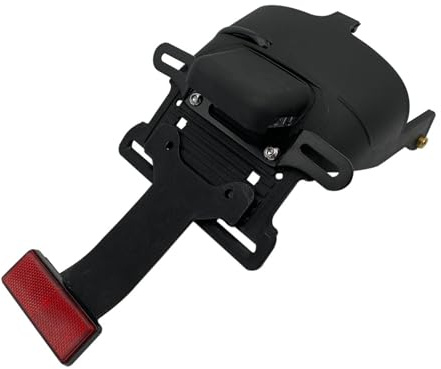 Hinterer Kennzeichenhalter Für Sportster Für XL883 Für XL1200 Für Iron 883 Für Forty Für X48 Kennzeichenverlegungssatz Mit LED-Displayhalterung Den Hinteren Kotflügel