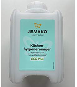 Küchenhygienereiniger Jemako 2 Liter Kanister Fettlöser Küchenreiniger Reinigungs-Profi Hochwirksamer Spezialreiniger