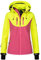 Rock Creek Damen Softshell Jacke Windbreaker Regenjacke Übergangsjacke Softshelljacke Damenjacke Regenmantel Outdoorjacke Kapuze D-442 Neonpink XXL