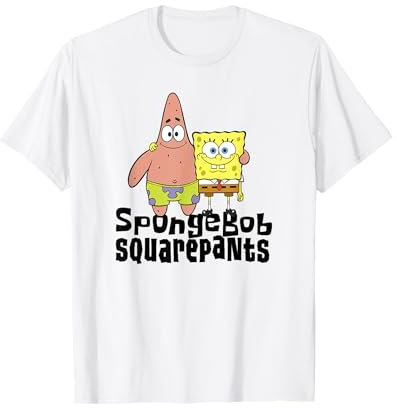 SpongeBob And Patrick Best Friends Logo T-Shirt