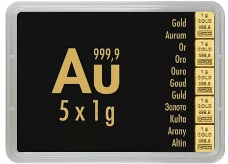 Goldstücke24 Gold zum Verschenken – Goldbarren in Motivbox-Echtheitsgarantie-Tolle Geschenkidee-Feingold 999,9 (5g Gold)