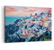 Wandbilder Dekoration Wohnzimmer Santorini Griechenland anzeigen Bilder auf Leinwand 120x80cm Leinwandbild Schlafzimmer Deko Wand Kunstdruck Art Groß XXL Wanddeko Bild Wall Decor Canvas AA120x80-4784