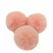 10 STK 8cm Pompons Kunstfell Kaninchenfell Fellbommel,Kunstpelz Pom Pom Ball Plüschbälle Bommeln für DIY Handwerk Mützen Anhänger Dekoration Damen Mädchen Taschenanhänger Schlüsselanhänger,Sekt