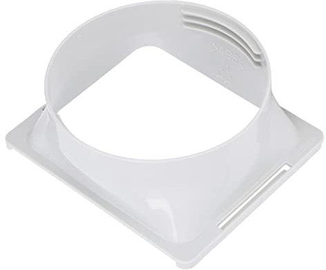 Accoppiatore per Tubo di Scarico del Condizionatore D'Aria, Rumore del Basso Design della Filettatura Universale ABS a Scarico Portatile Rotondo per, Accoppiatore per Tubo