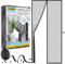 AUGO Designed Fiberglass Magnetic Fly Screen Door - Self Sealing, Heavy Duty, Hands Free Mesh Net Partition Keeps Bugs Out - Pet and Kid Friendly - Patent Pending Keep Open Feature - 97 x 211cm