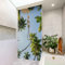 Bilderwelten Duschrückwand Folie 210x100 cm Palmen Himmel Bad-Rückwand Motiv fugenlose Wandverkleidung Dusche