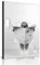 GHJKL Bilder Schwarz Weiß Set, Badezimmer Bilder, Tier In Der Badewanne Bilder Schwarz Weiß Vintage Leinwand Bilder Poster Toilette Badezimmer Wohnkultur - Ohne Rahmen (30X40cm*1PCS, Baumotter)…