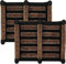 4All Door Mat 35x30cm – Heavy Duty Boot Scraper Door Mats Outdoor with Non-Slip Rubber Base – Outdoor Mat for Mud, Dirt and Wet Weather – Ideal for Garden, Patio or Porch (PACK OF 2)