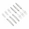 Laguiole by Hailingshan Gabeln Set mit 6 leichten Premium-Bestecken, spülmaschinenfest, Edelstahl-Besteck mit Geschenkbox