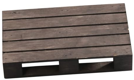 GOOHOCHY Palet de Madera carbonizada salvamanteles de Madera para Platos Calientes portabebidas Bandeja de Madera estantes de exhibición Bandeja de Servir salvamanteles Grande