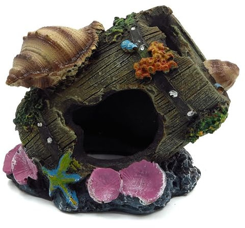 DEZP 1 PCS aquarium deko aquarium höhle aquarium deko höhle wassertiere höhle aquarium aquarium-versteck felsenhöhle für Fische Garnelen Verstecken Aquarium