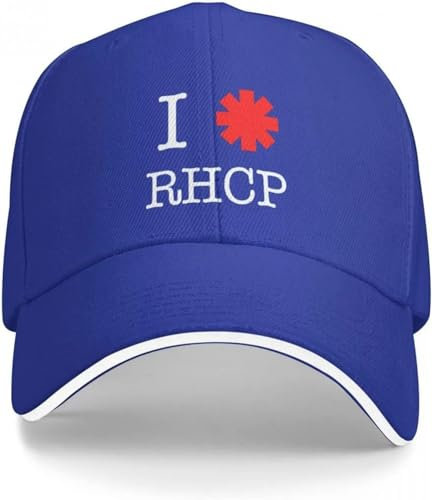 CAPHATMC Baseballkappe Hiphop Sonnenhut RHCP Baseballkappe Pferdehut Sonnenhut Hut für Damen Herren