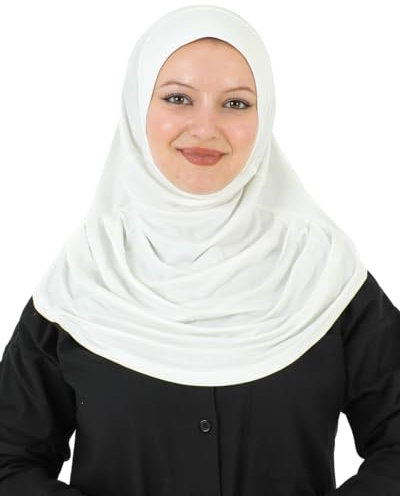 Prien Chic Hijab Für Damen, Türkisch Kopftuch Muslim, Frauen Konfektionskleidung Schal Kleider, Muslim Weicher Jersey Kopftücher, Burka, Easy Hijab Set, Muslimisch Abaya