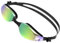 RISEOFLE Schwimmbrille für Herren/Damen, Schwimmbrille Erwachsene, UV-Schutz, Anti-Beschlag, Verstellbar Gurt Komfort Schwimmbrille - Schwarz Polarisiert