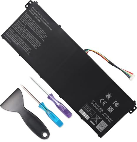 Glaxcidy AC14B18J AC14B13J Battery Compatible with Acer Aspire ES1-111 ES1-131 ES1-512 ES1-521 ES1-531 ES1-571 ES1-731, Chromebook 11 CB3-111 13 CB5-311