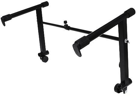 NULYLU Keyboard Stand Add Piano Electric Organ Stand Thick Iron Material Double Tier Design Random Style