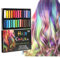 Rostblant Set de 24 colores de tizas para el pelo, Tinte para el pelo, Set de tizas para el pelo, Tizas para el pelo para niños, Tinte temporal para el pelo, Regalo de tizas para el pelo para niñas
