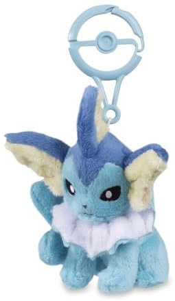 Pokemon Center Vaporeon Adventure Partners Plush Key Chain