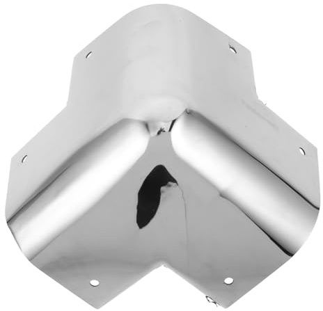 ELAYARD Eckenschutz aus Edelstahl Silber aus Metall für Pritschenwagen