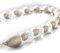 Alan Symonds Earle Beaded Rope Curtain Tie Back, Cream