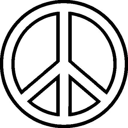 Plott Aufkleber Peace Zeichen Frieden Ehre Victory Hippie Sticker Flower