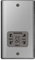 BG Nexus NBS Range Brushed Steel Switches & Sockets - Full Range of Matching Items (Shaver Supply Unit (Grey))