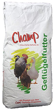 Champ Legehennen-Alleinfutter für Geflügel mehlform, GVO-frei, 25 kg