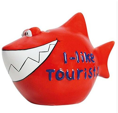KCG Chaoskind Spardose I-Like-Tourists-Hai Kleinfisch (101366) NEU