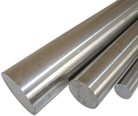 B&T Metall - Barres rondes en acier inoxydable Ø 10 mm 1.4301 tirées H9 polies K240 - 3 pièces à 995 mm (barre de 3 mètres divisée)