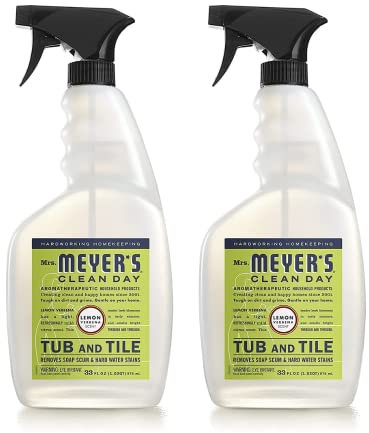 Mrs. Meyers Clean Day, Tub and Tile, Lemon Verbena Scent, 33 fl oz (976 ml)