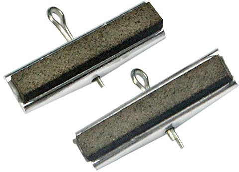 BGS 1145 | Mordazas de repuesto para lapeador BGS 1155 | Mordazas 30 mm | K 220 | 2 piezas