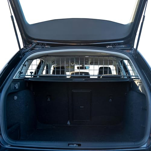 Travall Dog Guard compatible with Skoda Octavia Estate (2012-2020) Vehicle Specific Boot Guard Tailored Fit Luggage Pet Barrier Separator Heavy Duty Powder Coated Steel