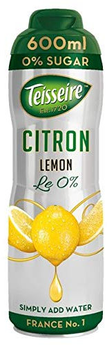 Teisseire Sirop Lemon 0% Zucker 600ml