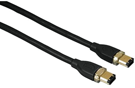 Hama FireWire-Kabel (6-pol.-IEEE1394-AV-Stecker <-> 6-pol.-IEEE1394-AV-Stecker); schwarz; 2m