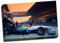 F1 Formel 1 Dämmerung Leinwand-Kunstdruck, 76,2 x 50,8 cm