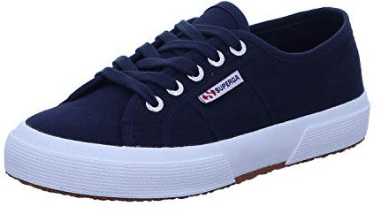 Superga Unisex Cotu Classic Trainers Trainers, Navy Fwhite, 3 UK