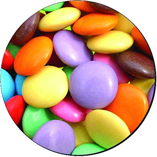 Fellowes Round Brite Mat Mouse Pad - Smarties