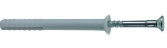 TOX 01710225 Nageldübel/Schlagdübel mit passender Nagelschraube LSN-SK 8/115 - 50 Stück