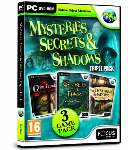 Mysteries,Secrets and Shadows Triple Pack (PC DVD)