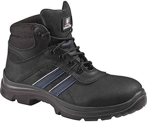 Lemaitre ANDY HIGH S3 Sicherheitsschuhe, schwarz, Größe 46, Wasserabweisend und robust