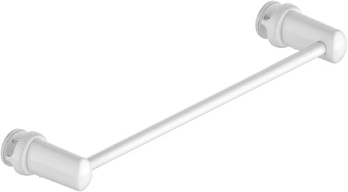 Handy Linear 375 per scaldasalviette a fasce (tubi piatti) - portasciugamani Senza Foro per Bagno, autoavvitanti al termoarredo scaldasalviette Senza forare - Made in Italy